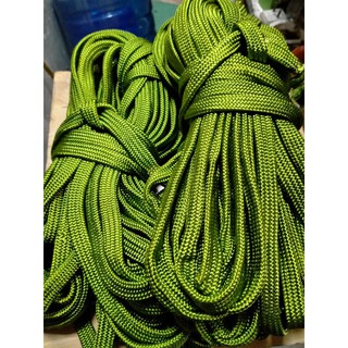 Cuộn 20 mét Dây Dù Bản Dẹp Xanh 15mm Sợi polyester