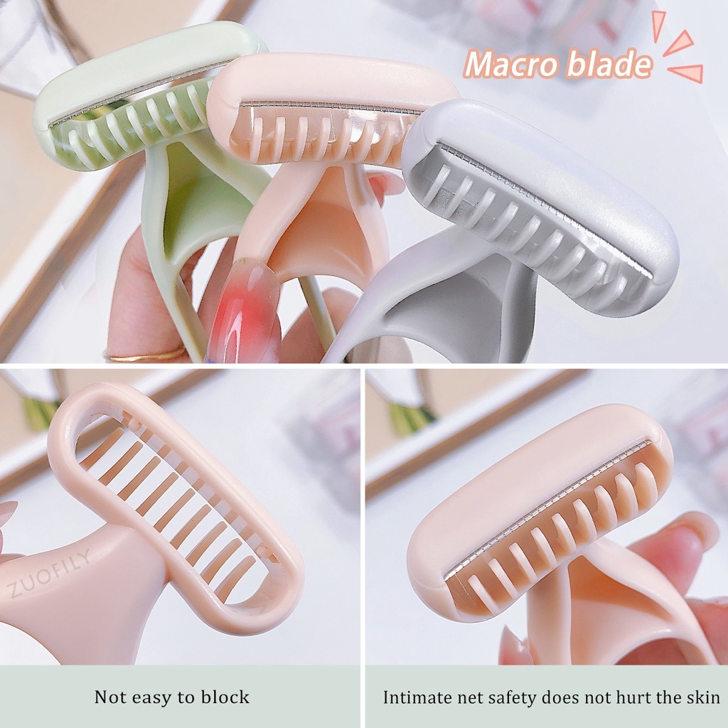 Dụng Cụ Tẩy Lông An Toàn Cho Da Mặt Và Cánh Tay Thoải Mái Dễ Vệ Sinh Cho Nữ