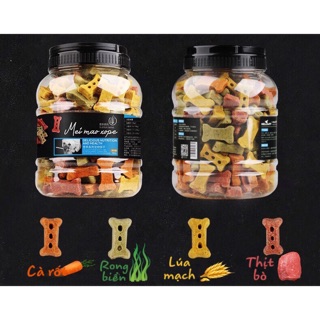 Bánh thưởng rau củ dành cho ( chó & mèo ). Hỗ trợ đường ruột / giúp lông mềm mượt / bổ sung canxi /