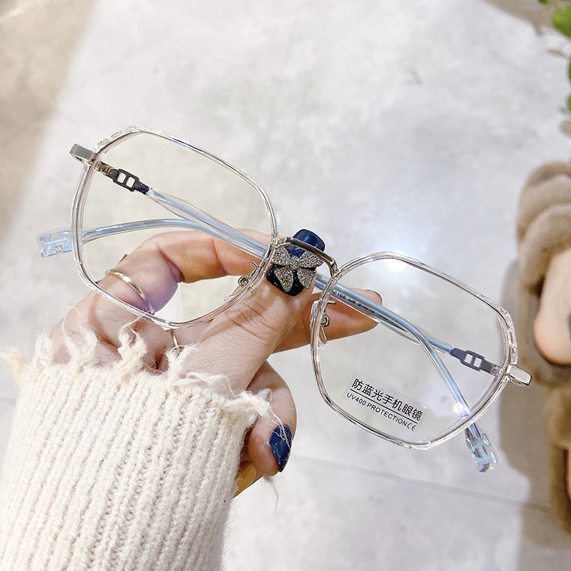 Kính Gọng Vuông Chống Ánh Sáng Xanh Jz2168 | BigBuy360 - bigbuy360.vn