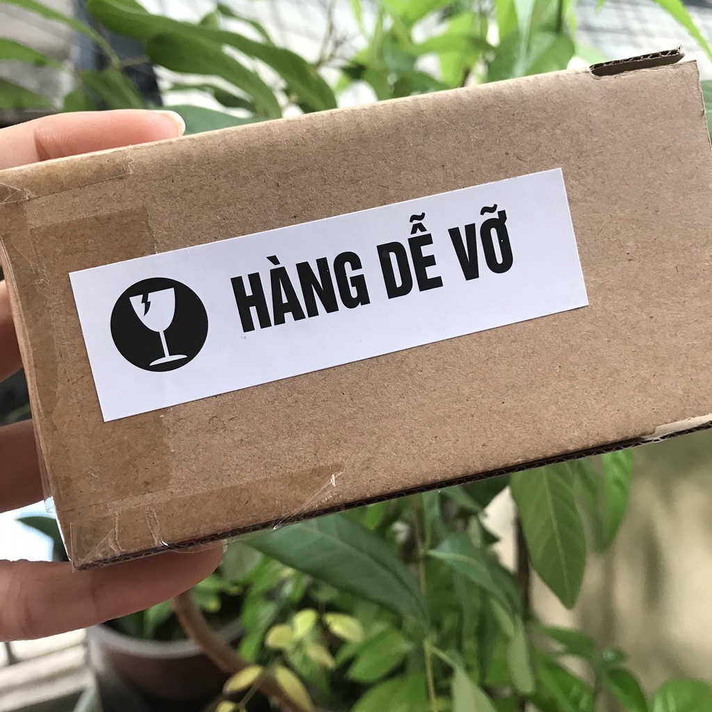 50 tem dán logo hàng dễ vỡ