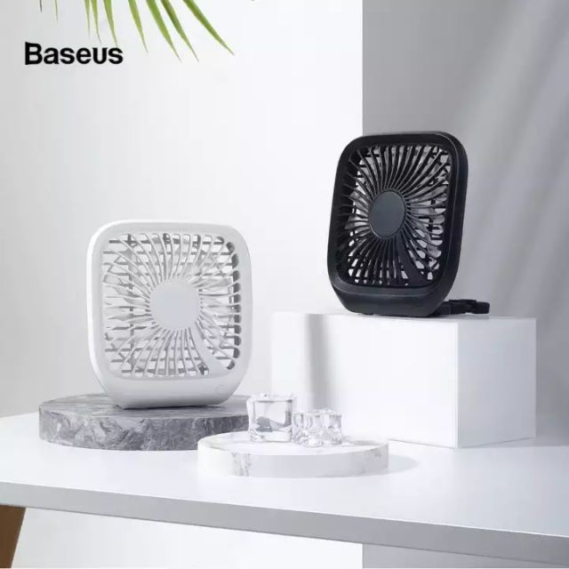 Quạt gập baseus mini usb pan dùng trong xe hơi văn phòng.