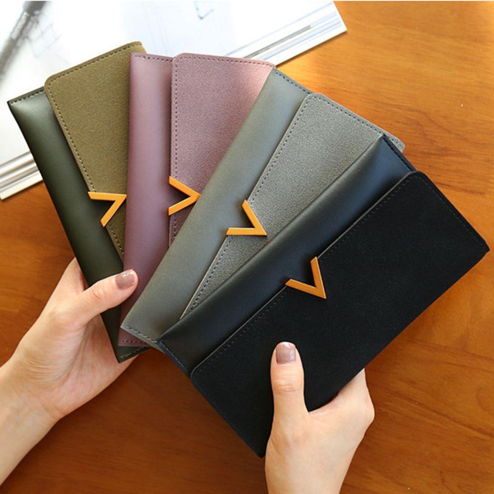 LEISURE Ví Da Nữ Cầm Tay Hình Bao Thư