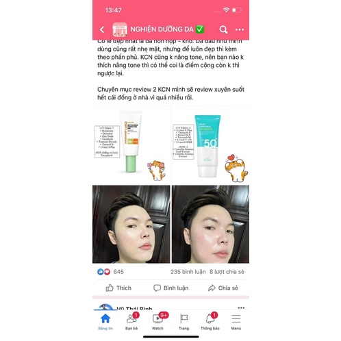 KEM CHỐNG NẤNG CẤP ẨM SCINIC