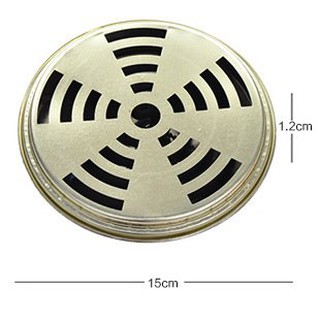 Hộp đựng nhang muỗi bằng thép không gỉ, khay đựng nhang muỗi có nắp đậy an toàn