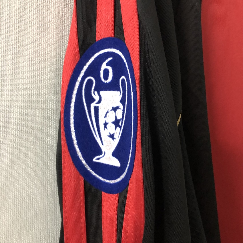Cổ Điển AC MIlan 06 07 Áo Bóng Đá Ngắn / Dài Tay #Hộp 22 KAKA 22 Ngăn Đựng Đồ Tiện Dụng #Bảng Phấn Mắt Pirlololo 21 PIRLO 21 #Áo Thun Bóng Đá In Số 9 INZAGHI Kiểu Retro Cá Tính Cho Nam