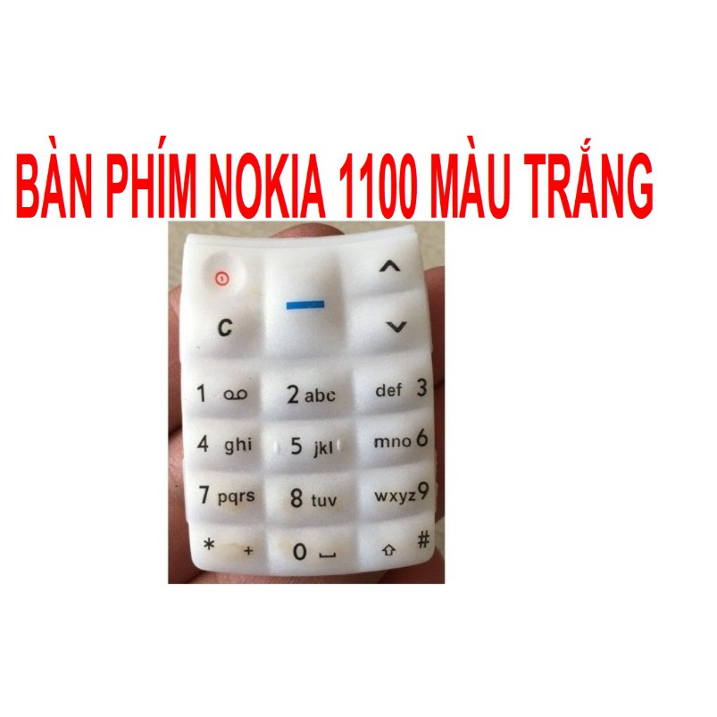 BÀN PHÍM NOKIA 1100 MÀU TRẮNG