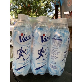 Nước khoáng vital- nước khoáng vận động cân bằng điện giải  thùng 24 chai 450 ml