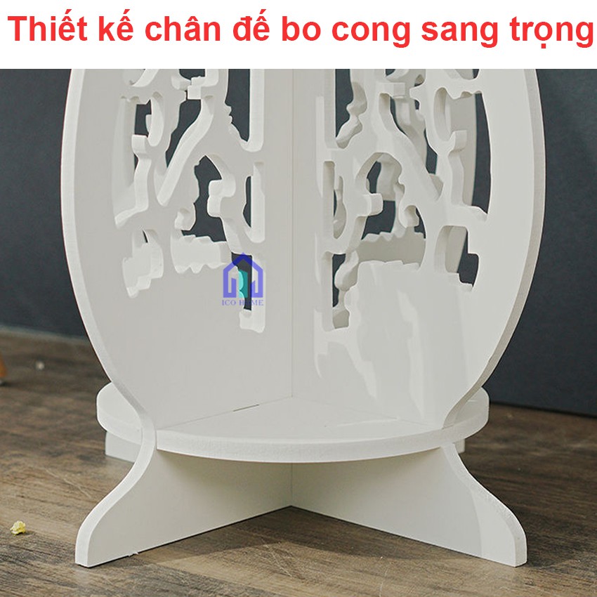 Kệ để chậu cây cảnh bể cá [MẪU MỚI] cực đẹp màu trắng sang trọng - AMES SHOP