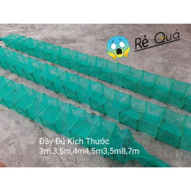 Lưới Lồng Bát Quái Bắt Cá Lồng Bẫy Cá 9 Khung Đến 27 Khung Chất Liệu Cao Cấp Siêu Bền Sử Dụng Cực Kỳ Hiệu Quả