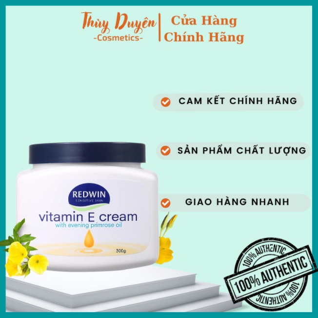 Kem Body Dưỡng Da Redwin Vitamin E Cream 300g