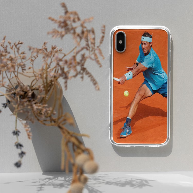 Ốp lưng Rafael Nadal Cầu thủ Tennis thế giới Iphone từ 5 đến Xs Max/11/11 Promax/12/12 Promax CHUSPO21323