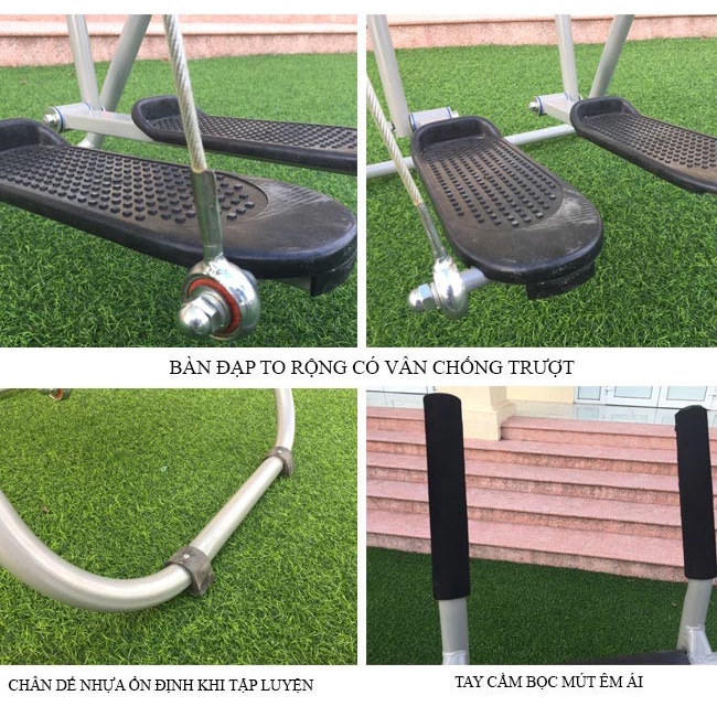 Máy chạy bộ trên không Xuki Sport phù hợp với cả người lớn và trẻ em