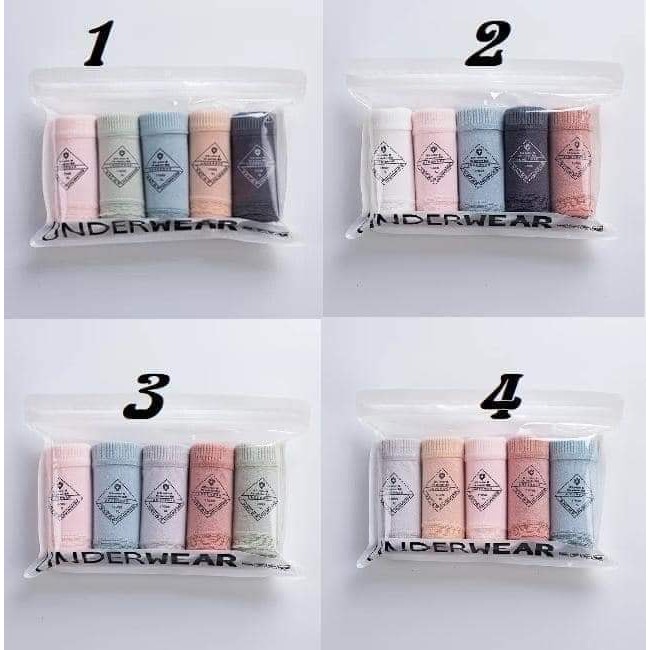 SET 5 Quần chip túi zíp xuất Nhật