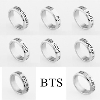 Nhẫn BTS và cả nhóm thời trang titan