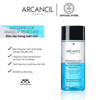 Dầu tẩy trang Arcancil Makeup Remover Waterproof dành cho mắt và môi 150ml