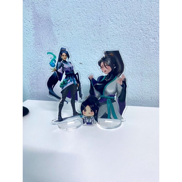 Mô hình Standee mica Valorant
