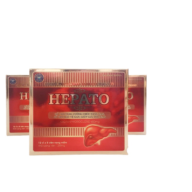 Viên Uống HEPATO - Hỗ Trợ Tăng Cường Chức Năng Gan, Hỗ Trợ Bảo Vệ Gan, Giải Độc Gan