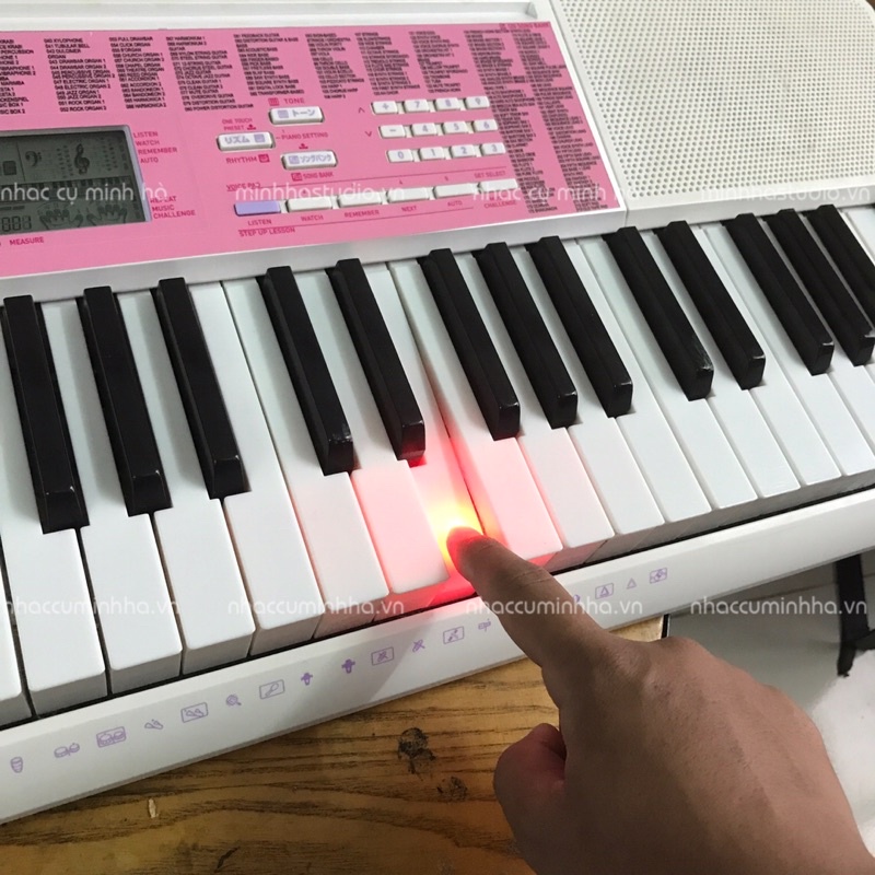 Đàn Organ Casio LK-115, đã qua sử dụng, phím cảm ứng đèn Led, âm thanh tuyệt hay