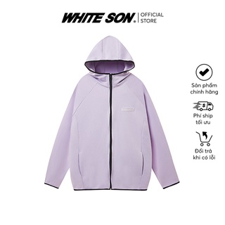 HOODIE JACKET ZIP BASIC MAUVE