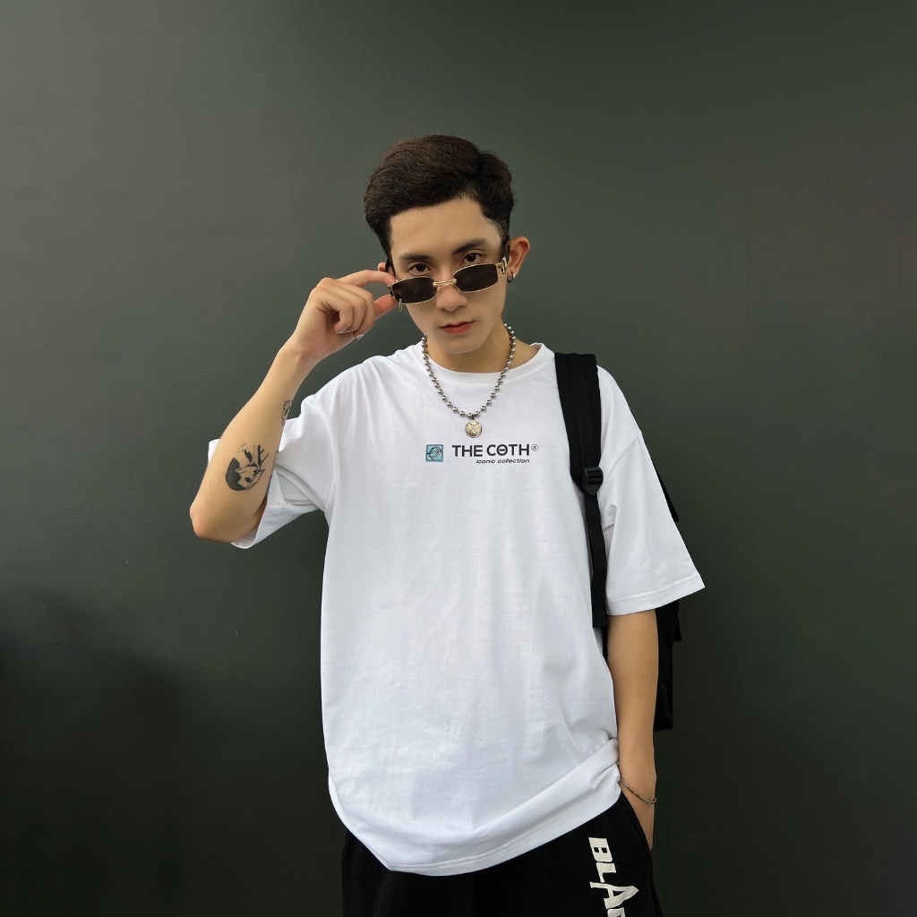 Áo thun unisex Icy Logo Tee, form rộng mặc thoải mái cực thích Thương Hiệu The Coth AT2U0602