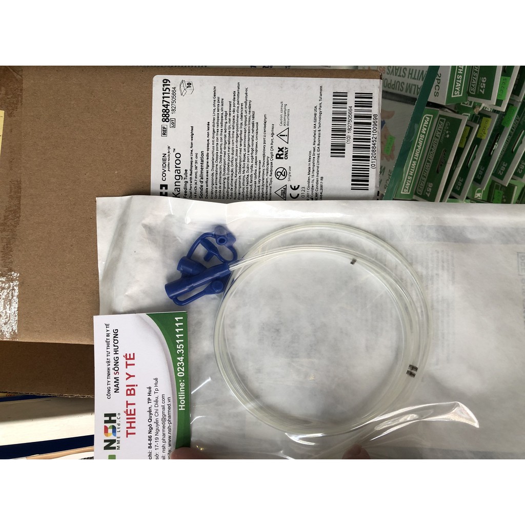 ❤️ỐNG Dây nuôi ăn cho ăn silicone sử dụng dài ngày hãng AGRYLE KANGAROO - dây nuôi ăn xông dạ dày một tháng kangaroo