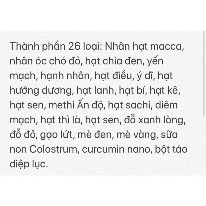 Ngũ cốc siêu kích sữa Cầu Bình An hộp 500gr