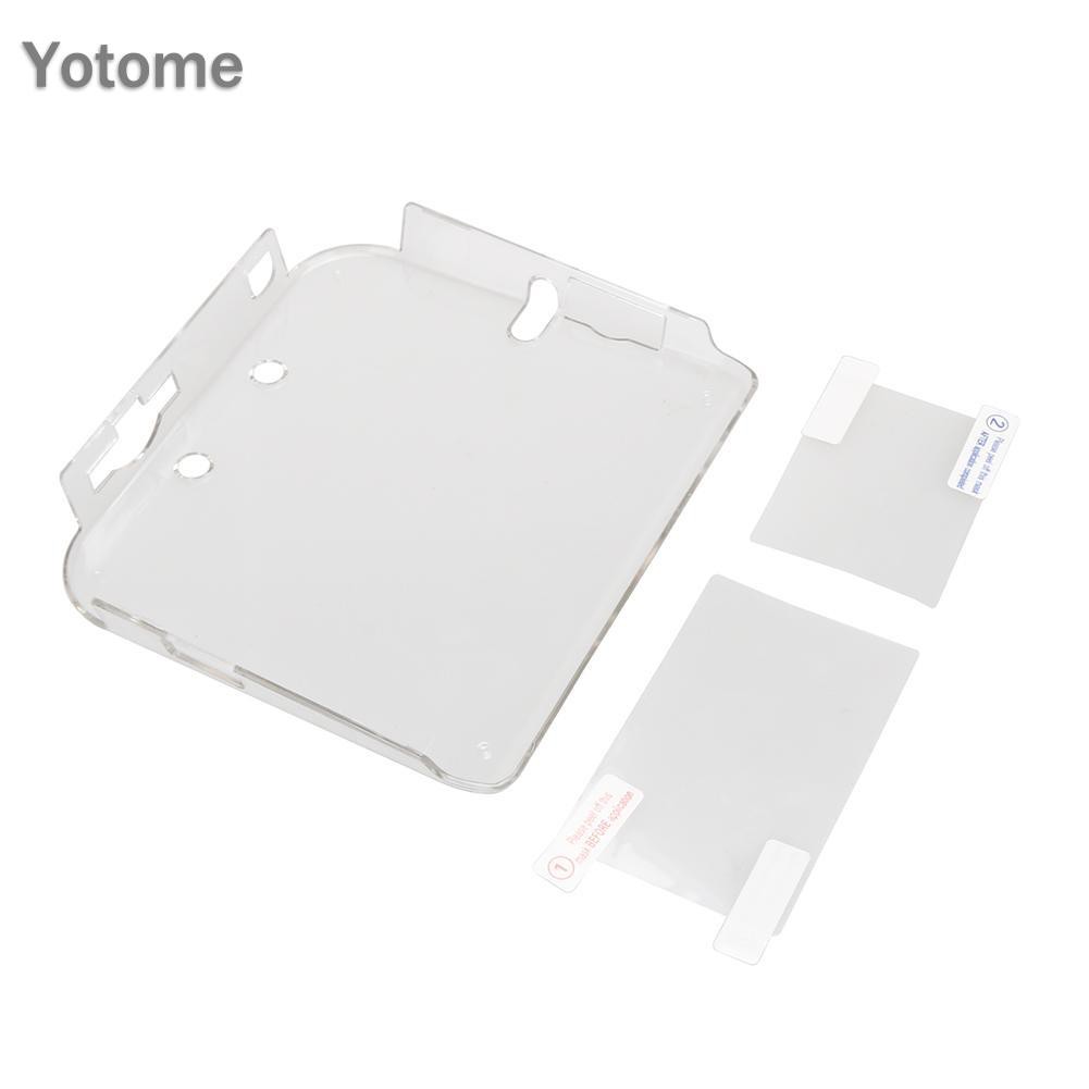 Ốp Nhựa Cứng Trong Suốt Bảo Vệ Máy Chơi Game Nintendo 2ds + Film