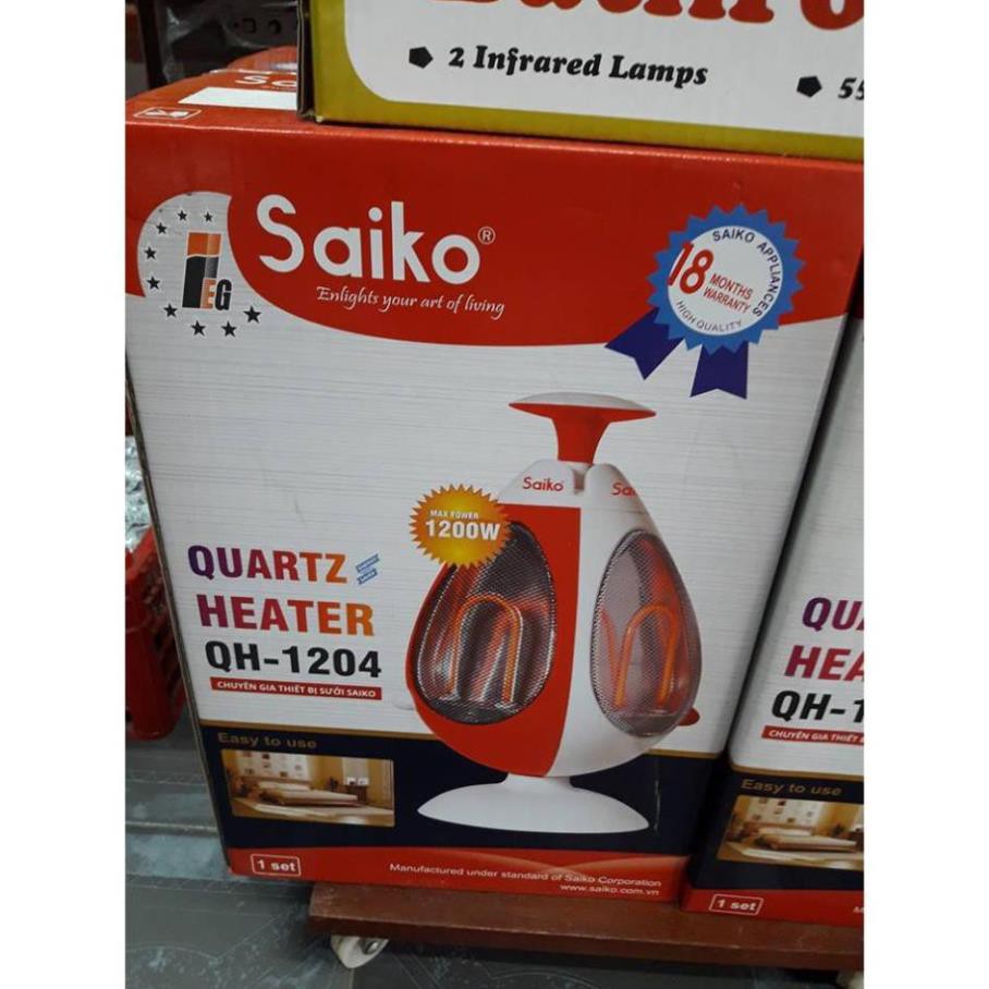 Quạt sưởi Saiko QH-1204 . ...