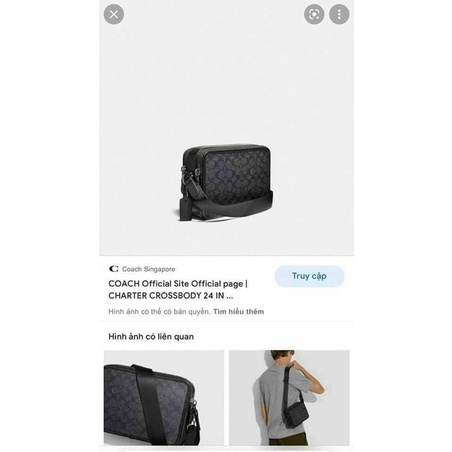 Túi Coach Charter Crossbody for men