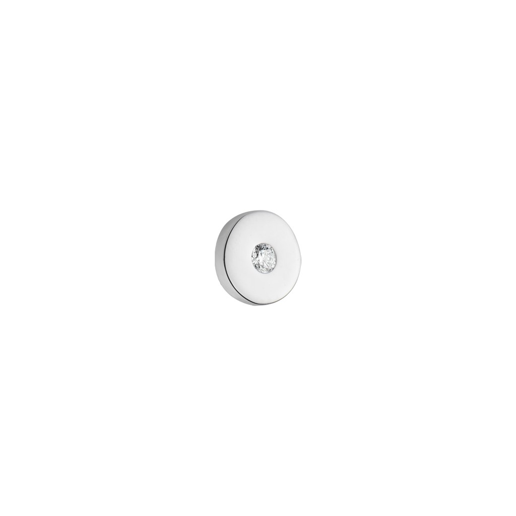 Bông tai nam Bạc đính đá CZ PNJSilver XM00K000182