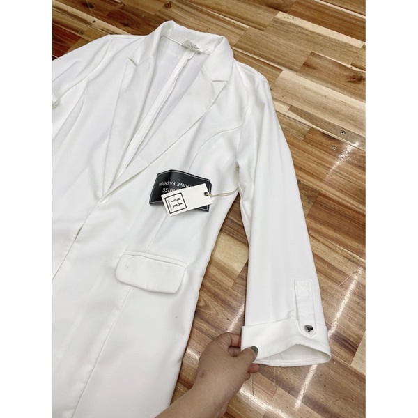 Áo Blazer dáng dài xuất dư