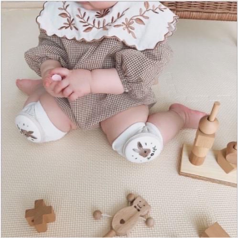 Lót bảo Vệ Đầu Gối Cho Bé Tập Bò Xuất Hàn