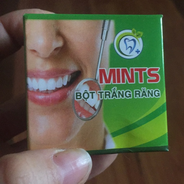 Bột trắng răng MINTS