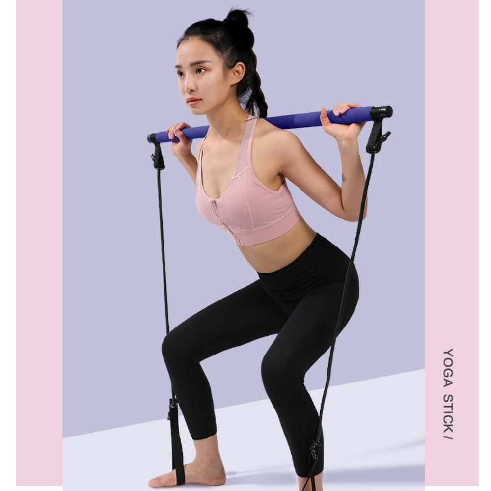 Thanh Tập Pilates Có Dây Kháng Lực & Bàn Đạp Đa Năng