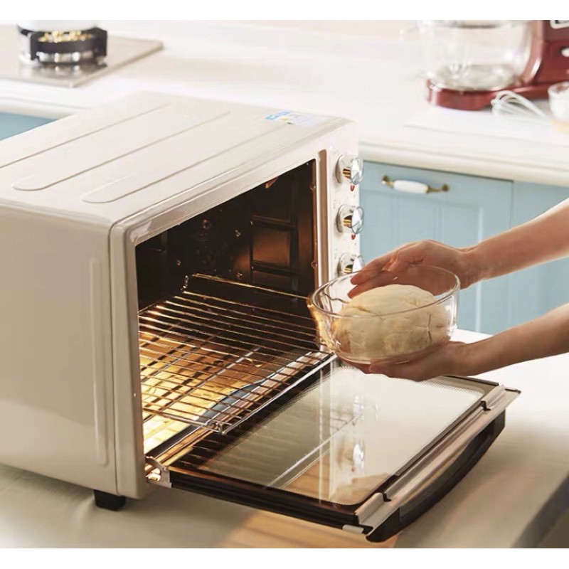 [GIÁ SỐC] Lò nướng bánh  UKOEO 32L D1 làm bánh đa năng 1600W (kèm 2 khay inox)