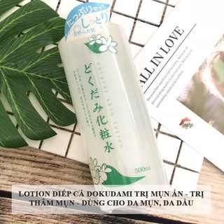 Nước hoa hồng diếp cá Dokudami Natural Skin Lotion Nhật Bản