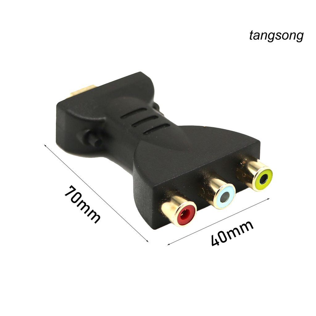 Bộ Chuyển Đổi Hdmi-Compatible Male Sang 3 Rca Female