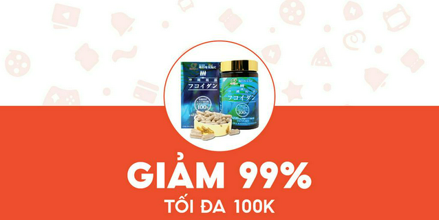 [Scan & Pay] - KONNI39 - Giảm 100K cho Fucoidan Kanehide Bio 180vien