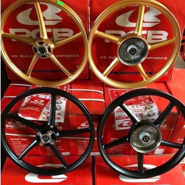 VÀNH Mâm RCB 5 cây size 1.4 - 1.4/17 inchs  Wave Hàng Chính Hãng._Dochoixemaynhapkhau