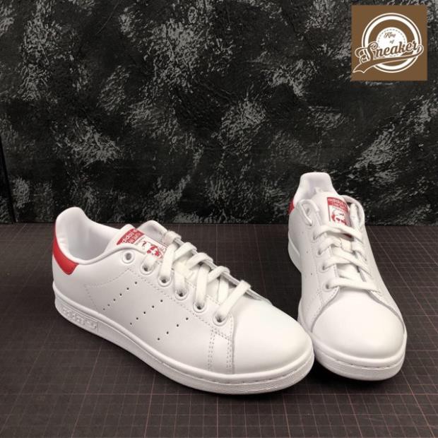 Giầy thể thao sneakers STAN SMITH gót đỏ đi dạo phố nam nữ, thời trang ! Hàng Chuẩn Auth HOT