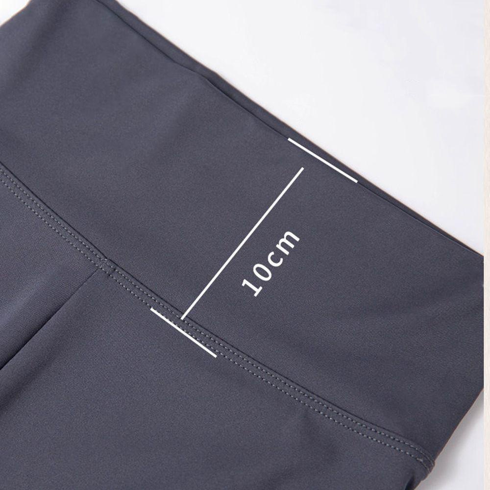 QQMALL Quần Short An Toàn Lưng Cao Dáng Ôm Thời Trang Mùa Hè