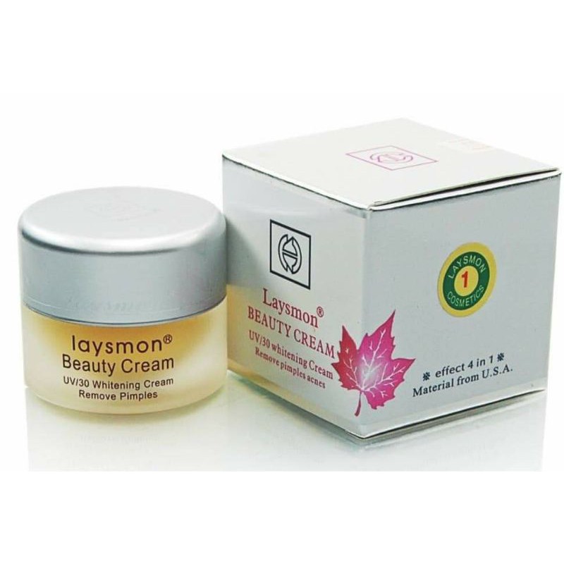 Kem Laysmon Beauty cream UV/30 whitening cream 15g ( chính Hãng)