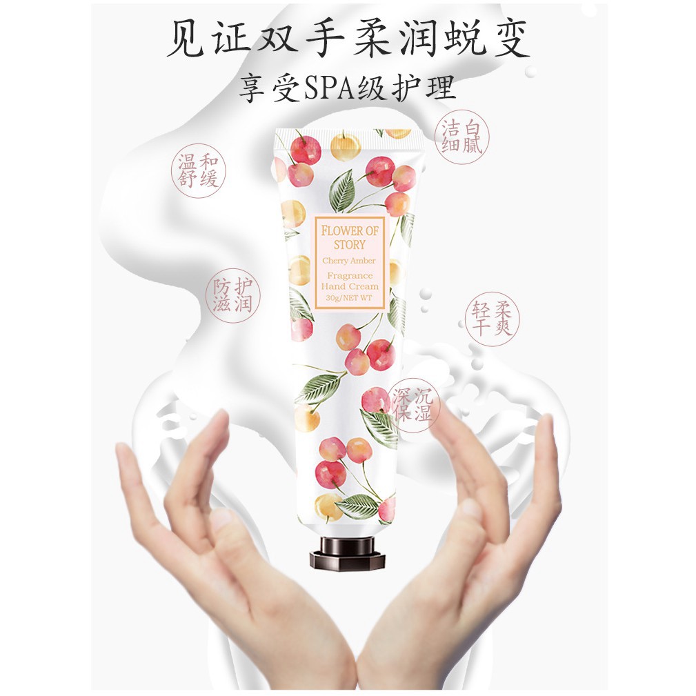 Kem Dưỡng Da Tay  Maycreate [ Hàng Chính Hãng ] Kem Dưỡng Da Meycreat Flower of Story Perfumed Hand Essence | BigBuy360 - bigbuy360.vn