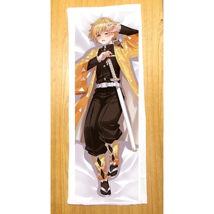 Gối ngủ Agatsuma zenitsu anime Kimetsu no yaiba /Gối dakimakura Agatsuma zenitsu