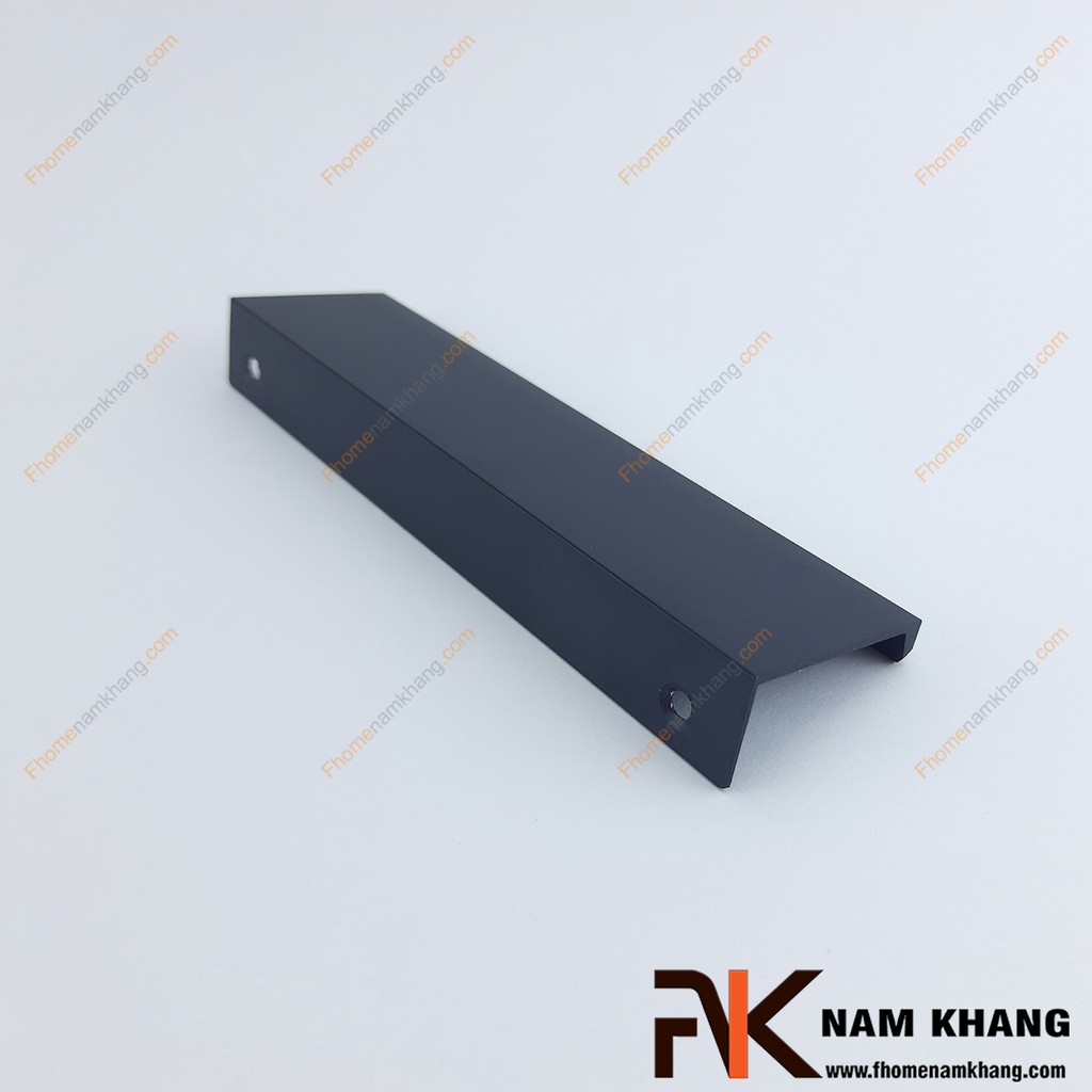 Tay nắm tủ dạng thanh nhôm NK312-D35 ( Màu đen)