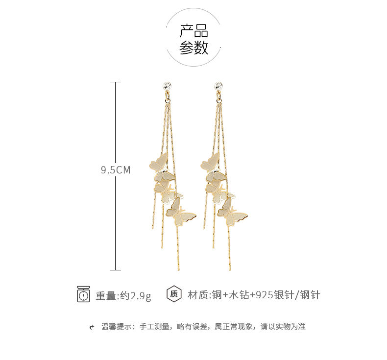 Hoa Tai Dáng Dài Phối Nơ Xinh Xắn Thời Trang Cho Nữ