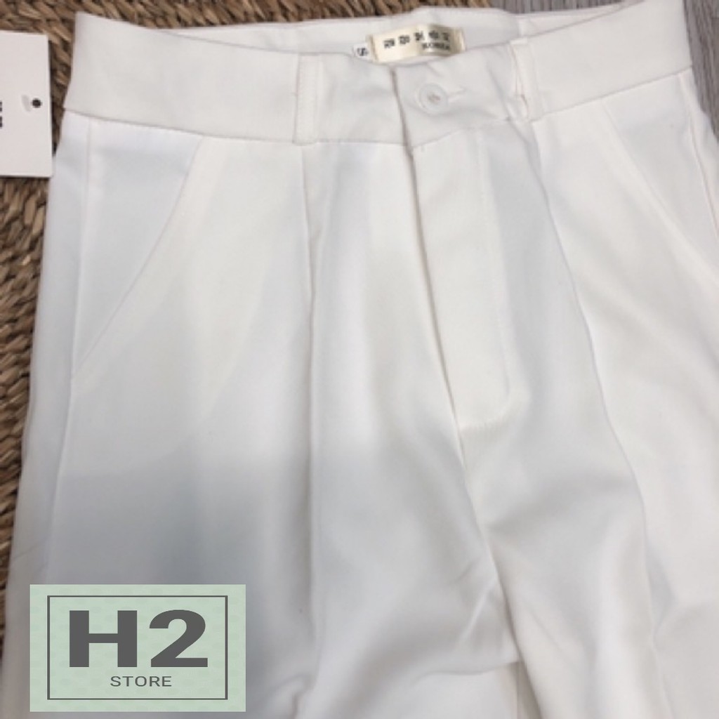 Quần Xuông Dài Nữ Ống Rộng Dáng Đứng Lưng Cao Thiết Kế H2 Strore | BigBuy360 - bigbuy360.vn