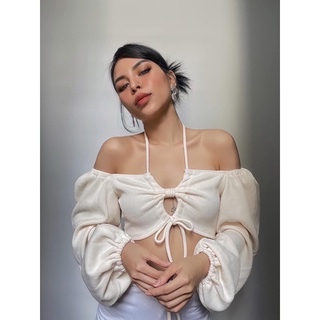 ✨💕Áo croptop tay phồng sexy nhẹ nhàng💕