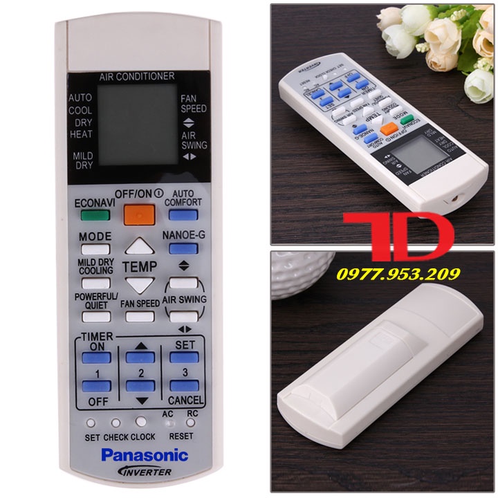 Remote dành cho máy lạnh Panasonic-Inverter